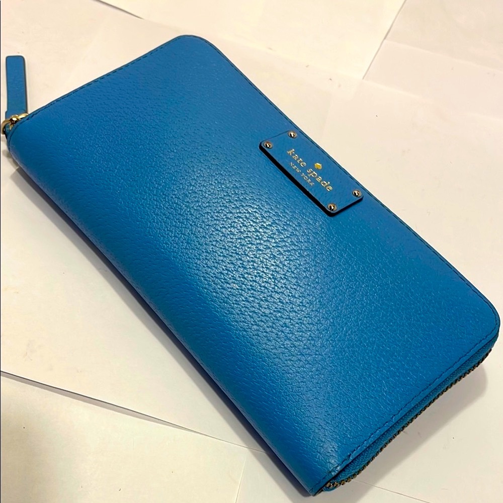 Kate Spade Blue Wallet